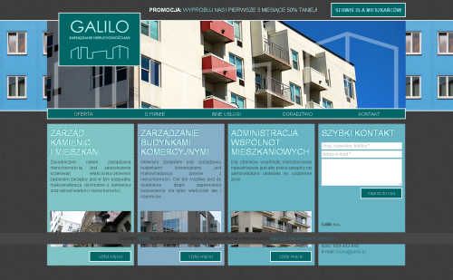 Screenshot - www.galilo.pl