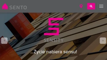 Sento S.A. - Serwis internetowy dewelopera z katalogiem inwestycji i katalogiem mieszkań