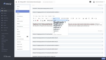 Artykuły - galeria prezentacja modułu