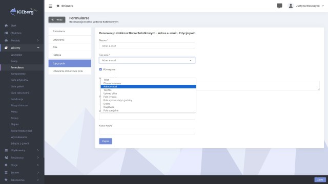 Formularz kontaktowy