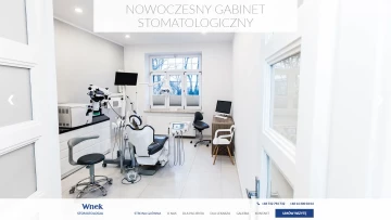 Wnęk Stomatologia - strona dla gabinetu dentystycznego