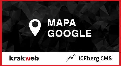 Mapa Google w ICEberg CMS