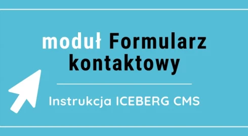 Instrukcja ICEberg CMS - moduł formularz kontaktowy