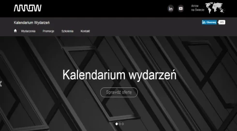 Arrow ECS Kraków Kalendarium i katalog wydarzeń
