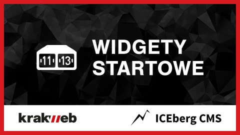 Widgety startowe ICEberg CMS