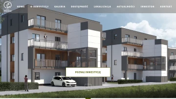 Nowoczesna strona www inwestycji Ostoja Wawer