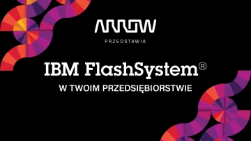 Przedstawienie oferty Arrow ECS z użyciem animacji video