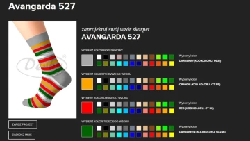 Konfigurator skarpet - aplikacja