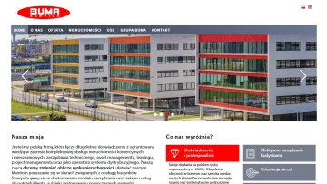 Buma service - strona firmowa
