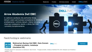 Mikroserwis  dla firmy Arrow -  Akademia Dell EMC 