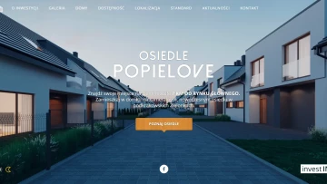 Longpage dla inwestycji w Zielonkach pod Krakowem