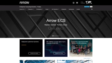 Strona korporacyjna Arrow ECS Polska