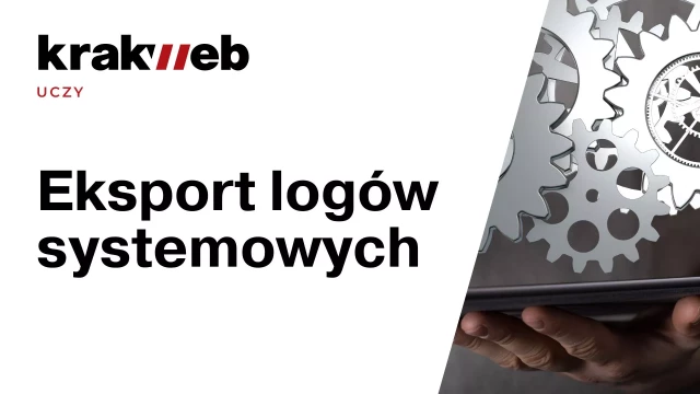 Eksport logów systemowych w ICEberg CMS
