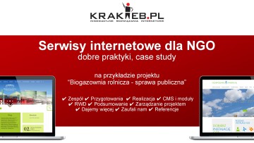 Projektowanie stron www dla NGO (fundacji i stowarzyszeń) i projektów EKO - case study 2014