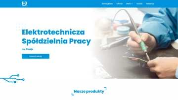 SPEL - aktualizacja CMS i Redesign serwisu Elektrotechnicznej Spółdzielni Pracy