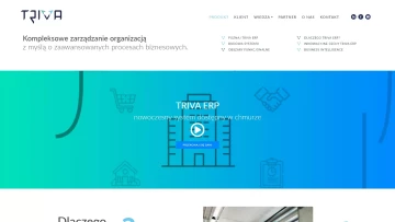 Triva - strona producenta systemu ERP / strona produktowa