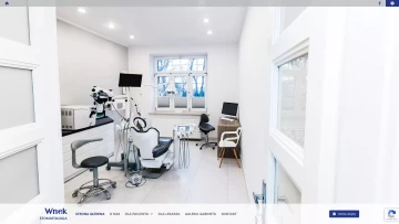 Wnęk Stomatologia - aktualizacja serwisu gabinetu dentystycznego