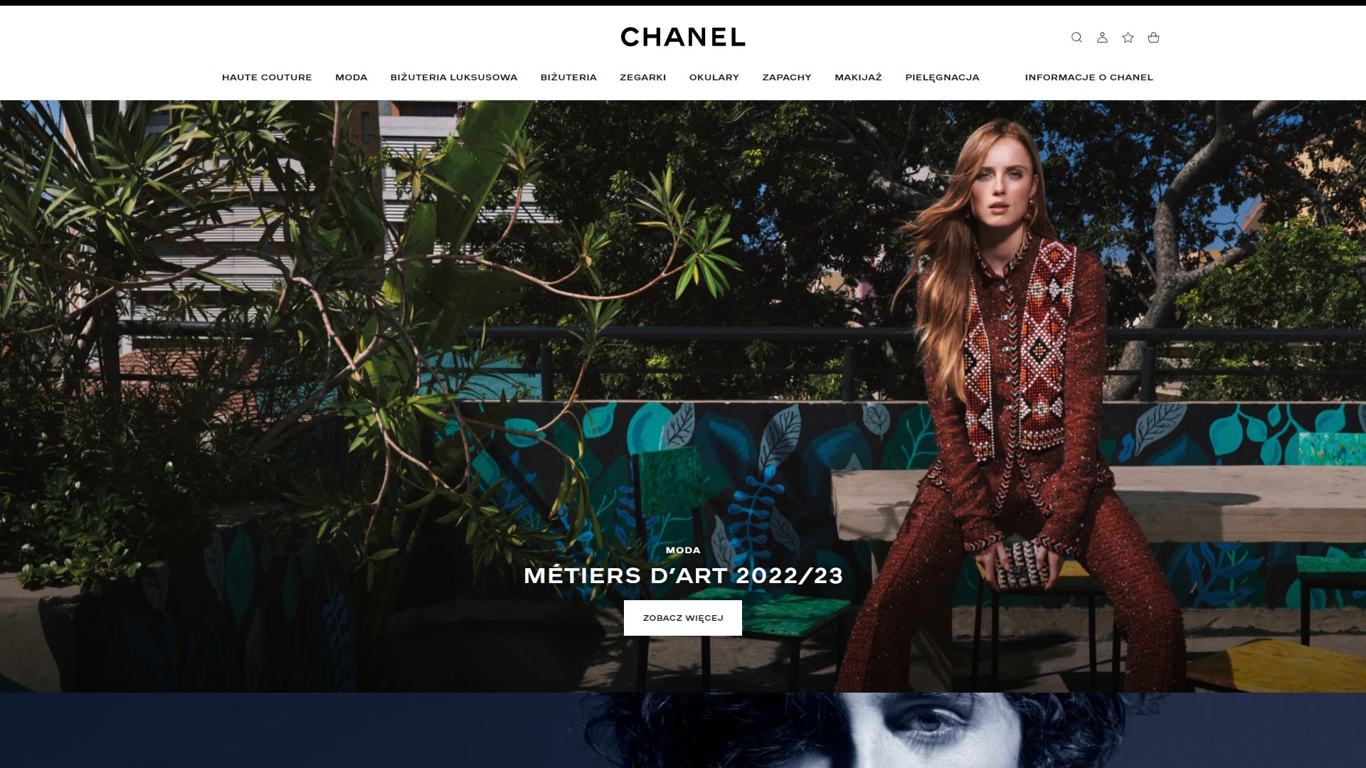 Chanel - strona główna