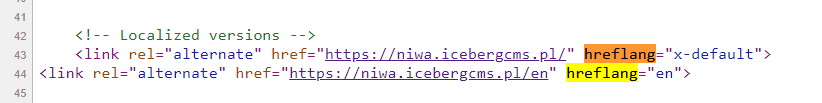 Hreflang