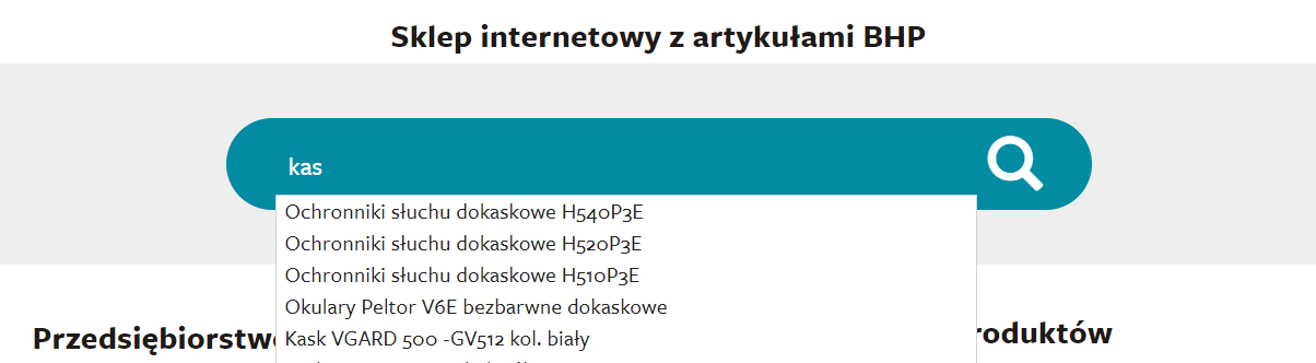 wyszukiwarka nowoczesna strona internetowa ares.com.pl (realizacja Krakweb)