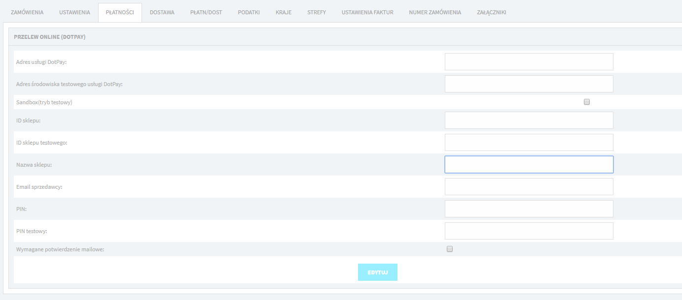 moduł płatności ICEberg CMS