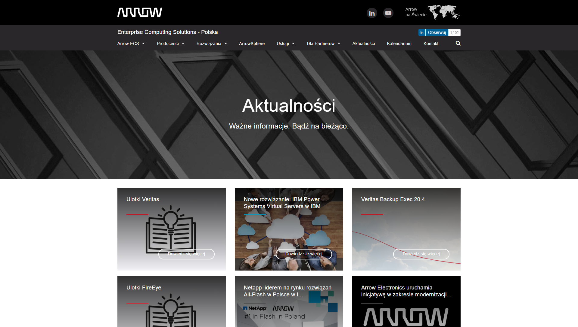 aktualności ze strony arrowecs