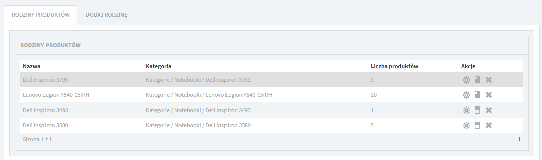 E-commerce - dropshipping sklep z laptopami