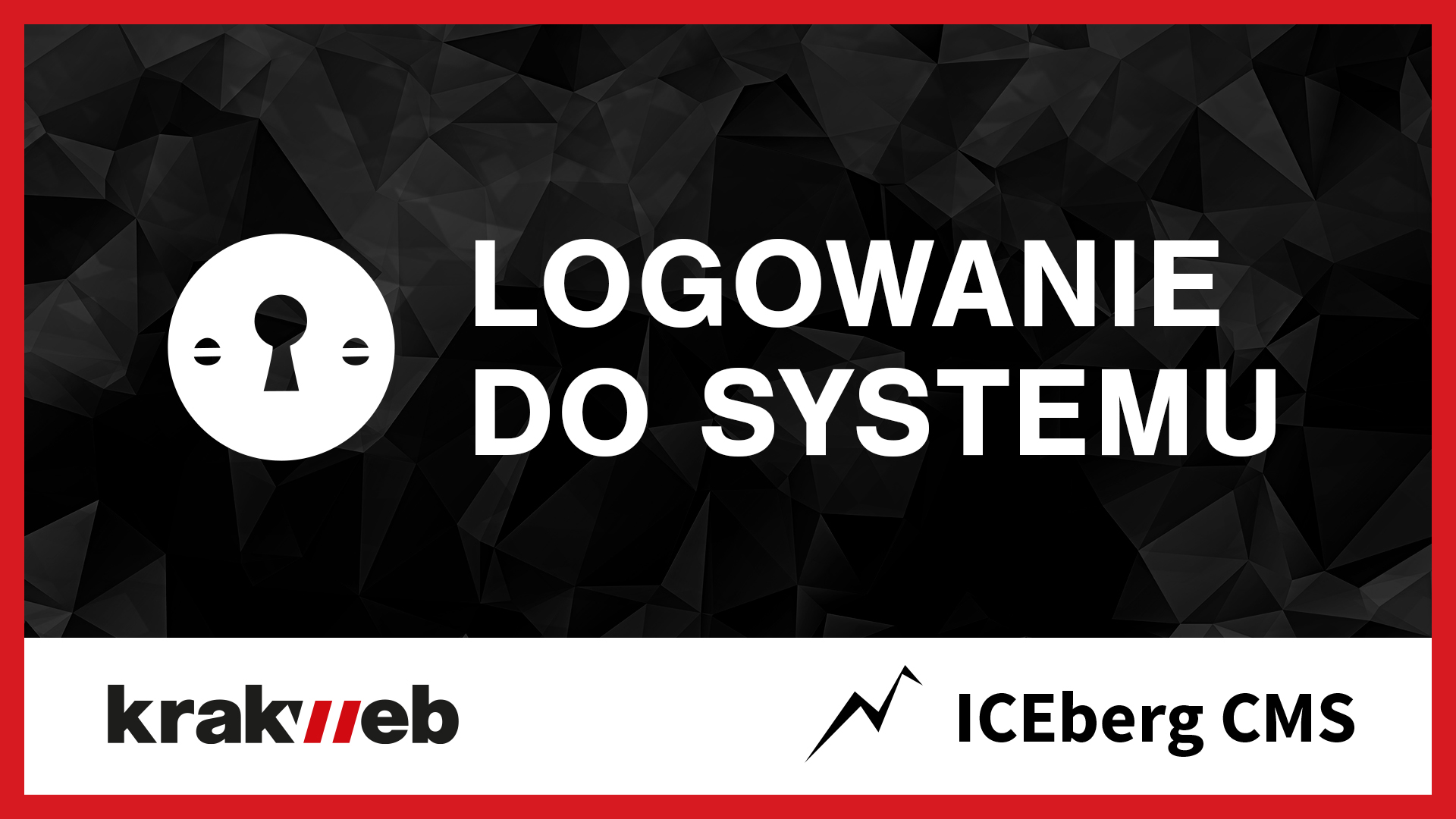 Okładka logowanie do systemu