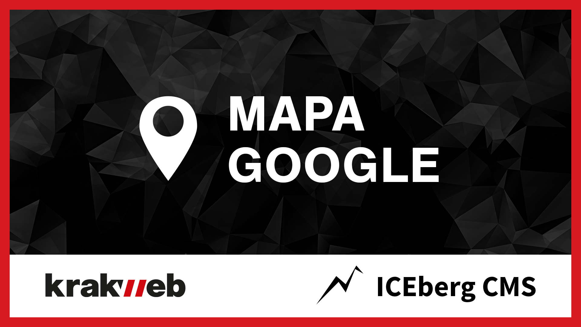Okładka mapa google