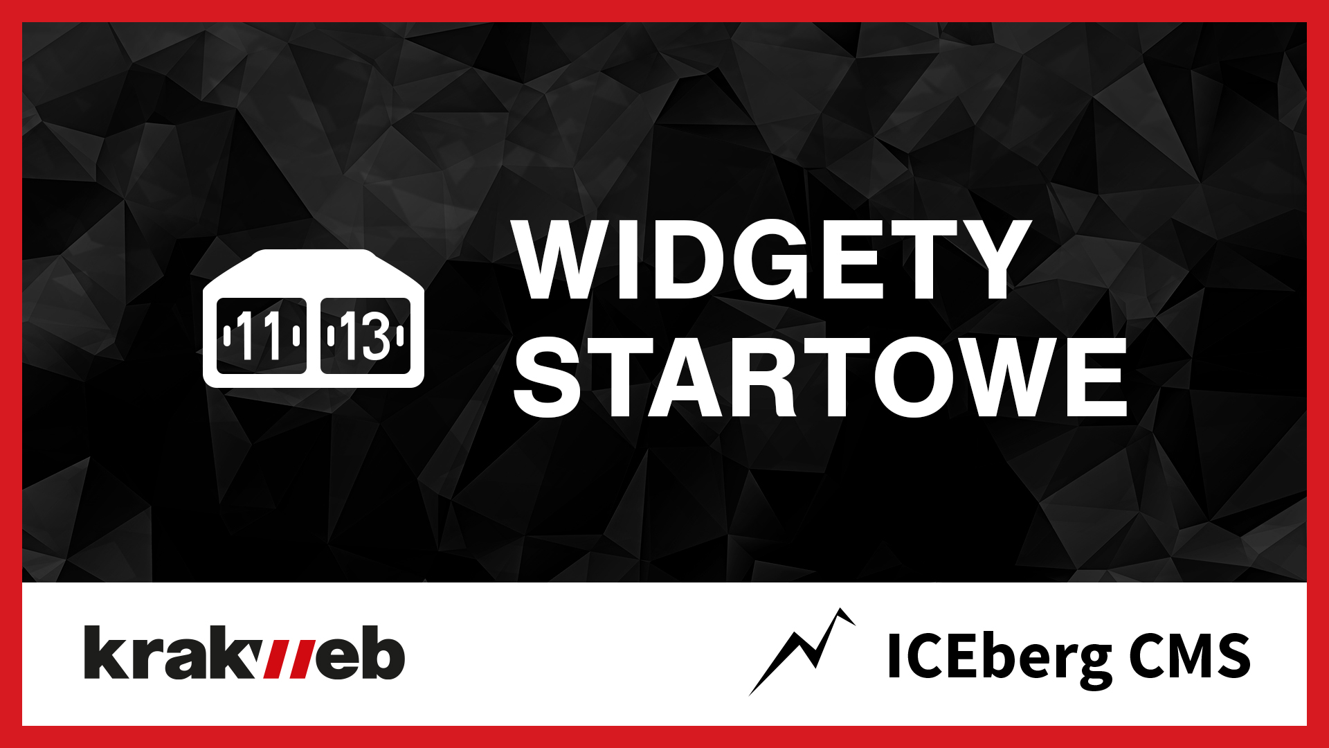 okładka widgety startowe