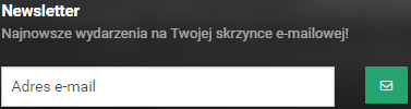 zrzut zapisu do newsletteru ze strony: http://www.karpacz.pl/ 