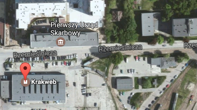 mapa krakweb