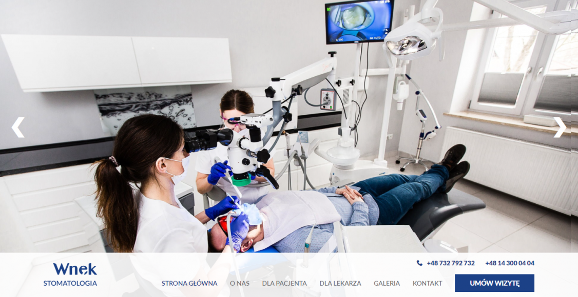Wnęk Stomatologia - strona gabinetu dentystycznego w Tarnowie Wnęk Stomatologia - strona gabinetu dentystycznego w Tarnowie