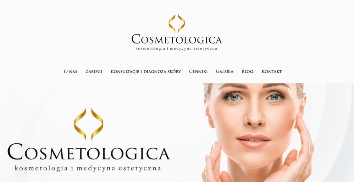 Cosmetologica - strona gabinetu kosmetycznego i medycyny estetycznej